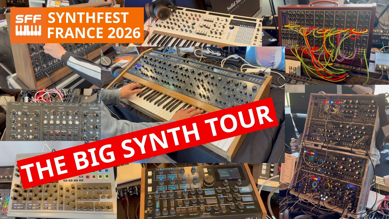 SynthFest France 2026: The Synthesizer Tour