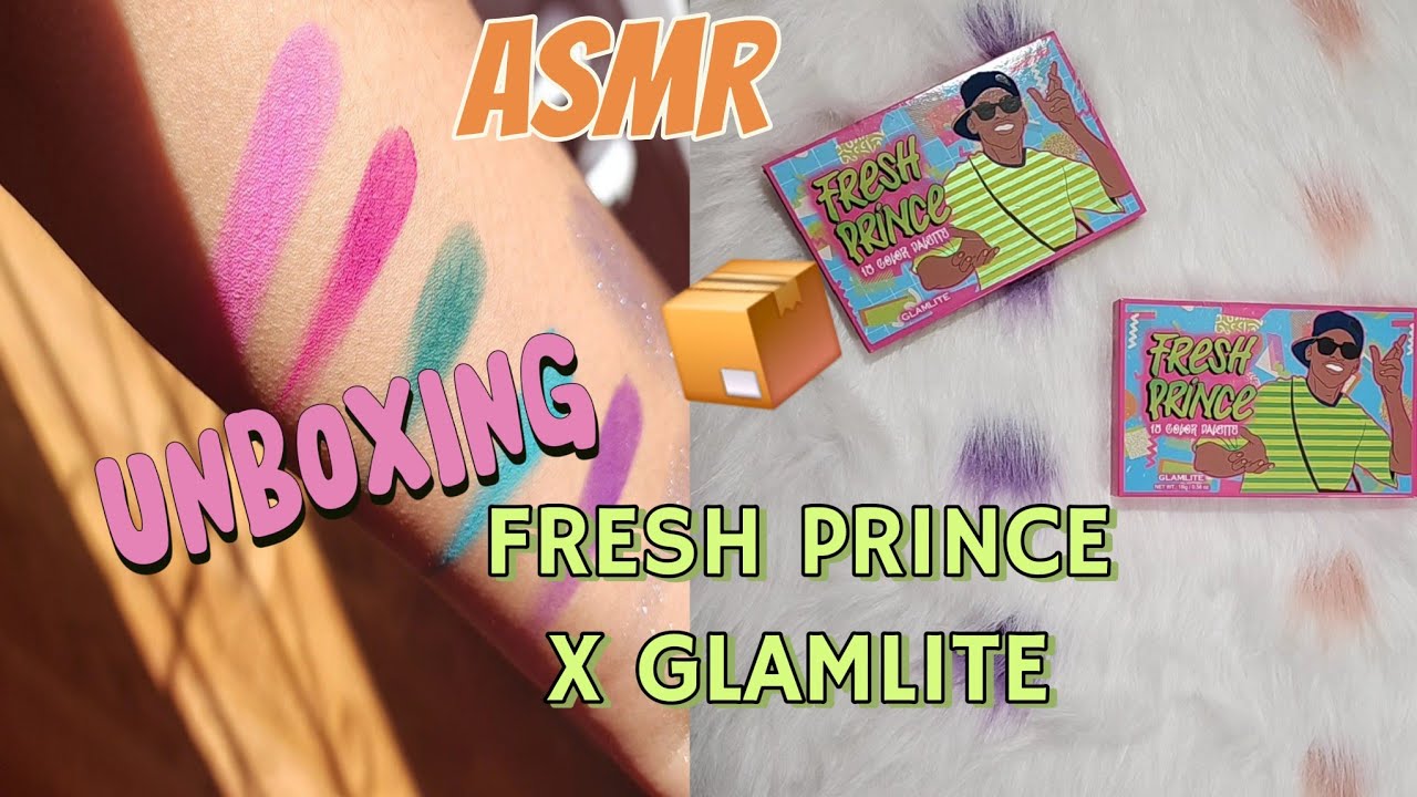 📦UNBOXING FRESH PRINCE X GLAMLITE 