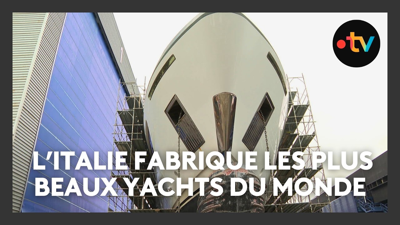 La Spezia, en Italie, une commune portuaire où l'on fabrique les plus beaux yachts du monde