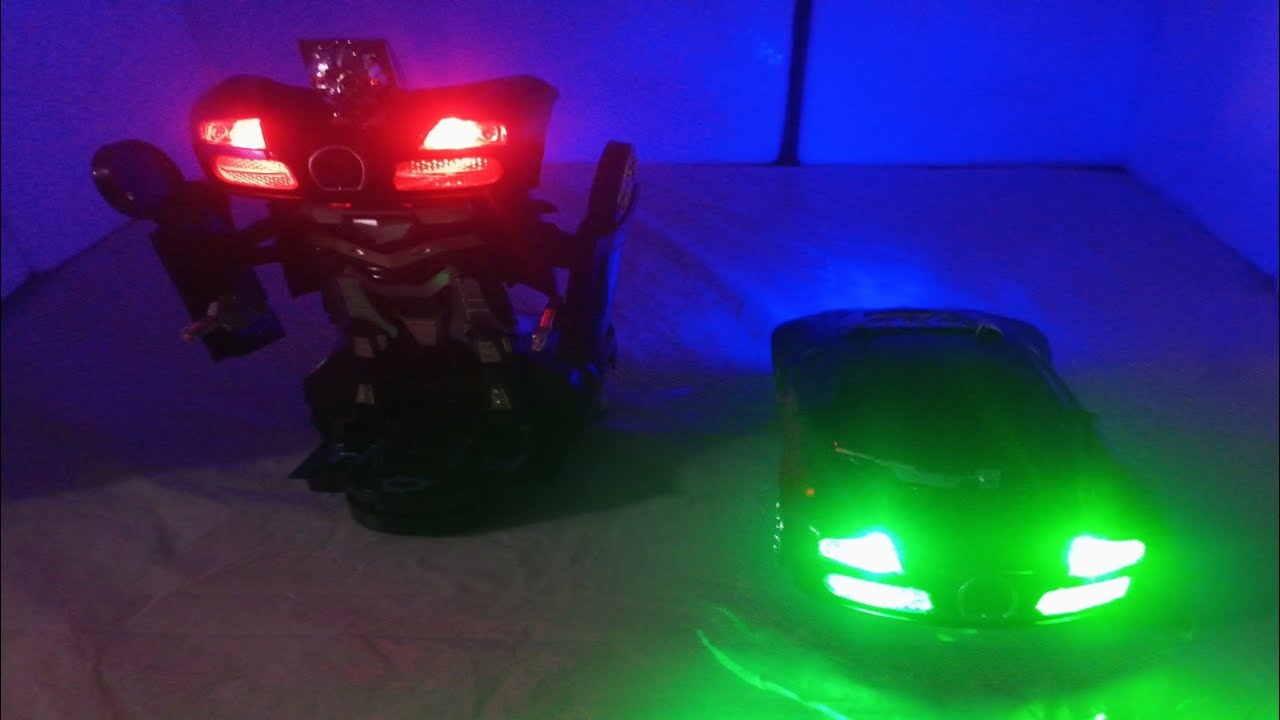 Mecha Ares Robot Car Unboxing Tasting As Toys