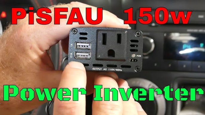 Baseus Auto-Wechselrichter 150W 12V / 500W 220V (EU- und CN-Stecker)  schwarz (CGNB000101) - ✓