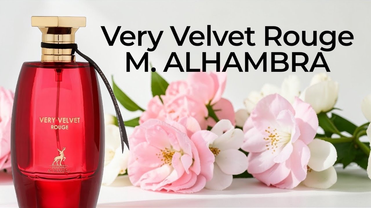 VERY VELVET ROUGE PERFUME (MAISON ALHAMBRA) REVIEW - YouTube