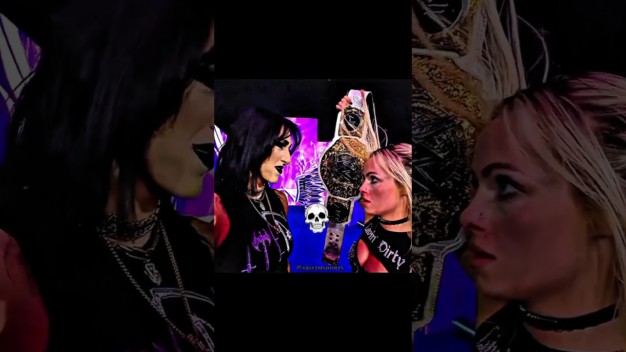 Liv Morgan Scared of Mami Rhea Ripley😱😈 