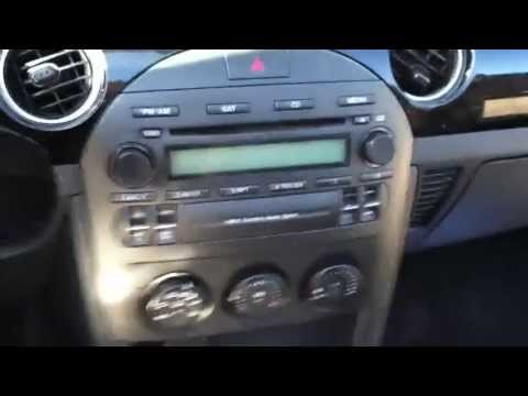 2006 Mazda NC Miata stereo head unit removal and replacement.