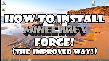 How to Install Minecraft Forge for 1.7.10! (The Improved Way!)
