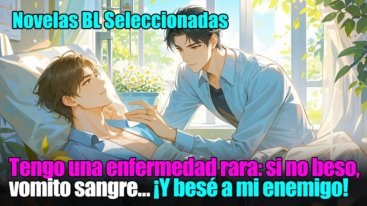 BL completo 📚Tengo una enfermedad rara si no beso a alguien, vomito sangre    ¡Y besé a mi enemigo!