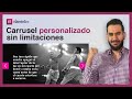 Carrusel/Slider/Banner giratorio con widgets personalizados - Elementor