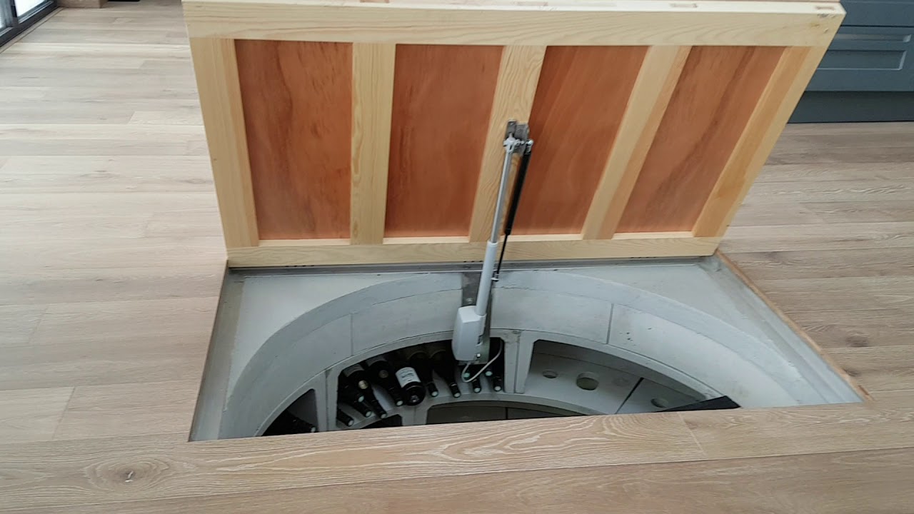 Hidden Wine Cellar In Wooden Floor Bishops Flooring Youtube