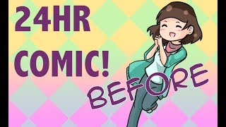 24 Hour Comic CHALLENGE! BEFORE I start