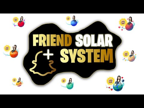 Snapchat Plus Friend Solar System - Snapchat Plus Features