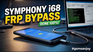 Symphony i68 Frp Bypass Done By E-Gsm Tool #gsmsanjoy
