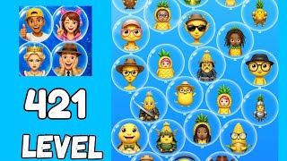 Bubble Match Level 421 Walkthrough Solution
