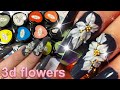 How to make 3d flowers with gel from Aliexpress nail tutorial