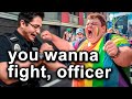When Delusional Woke People Try To Fight Cops