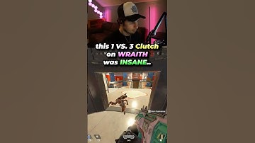 this 1 VS. 3 Clutch on Wraith was INSANE in Apex Legends #apexlegends #apexlegendsclips #apexclips