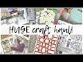 HUGE Craft Haul | Tim Holtz Washi, Maremi SmallArt, Hobbycraft, The Works, and more! | ms.paperlover