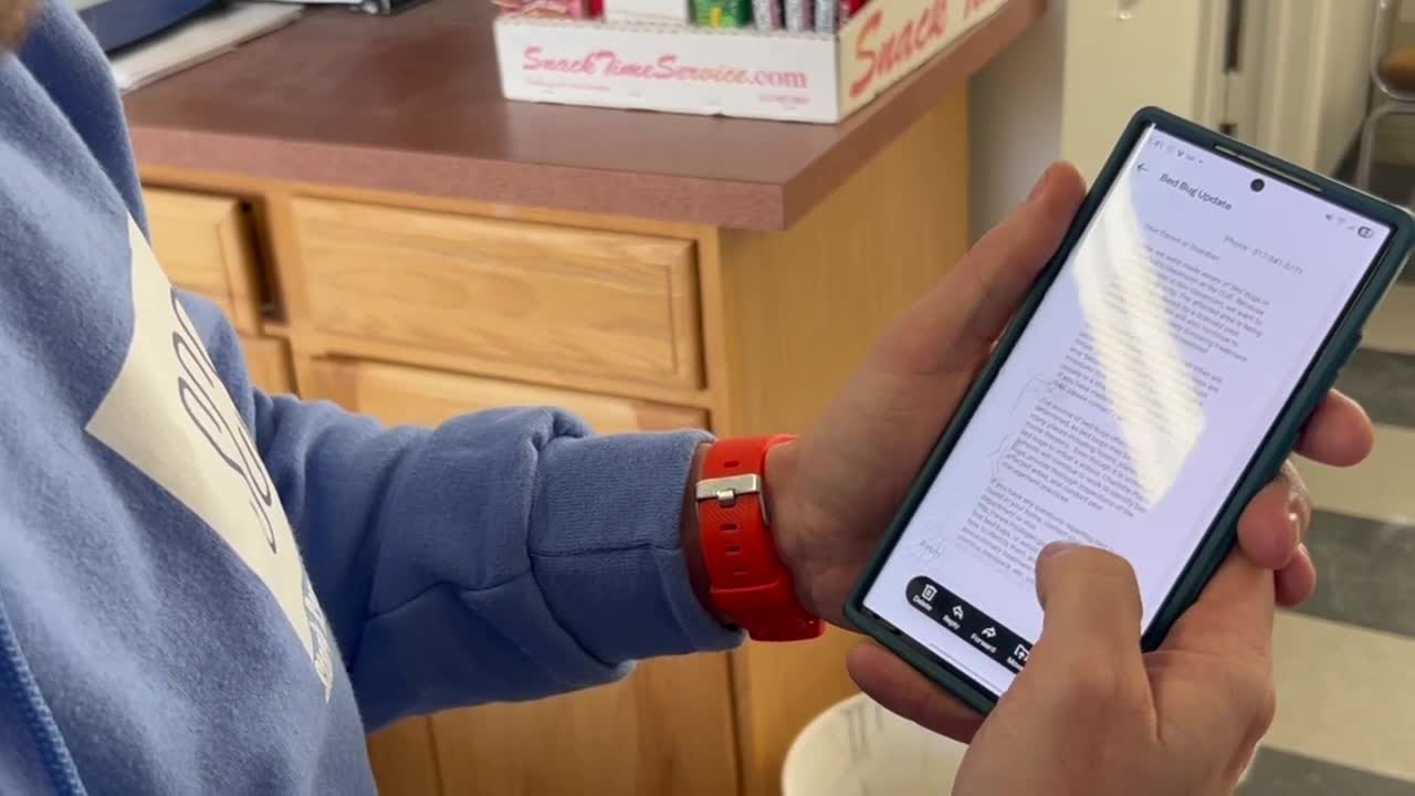 Parent reacts after bed bugs found at Charlotte Public Schools