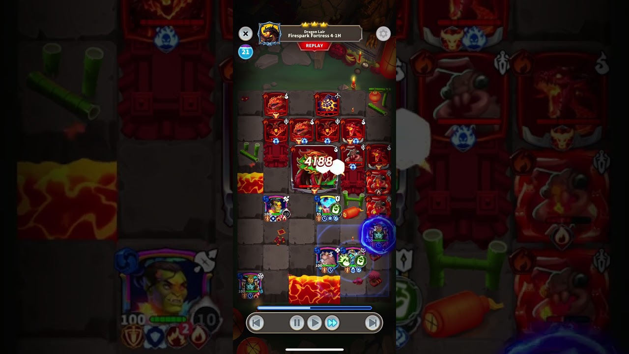 Firespark Fortress 4-1H ~ 