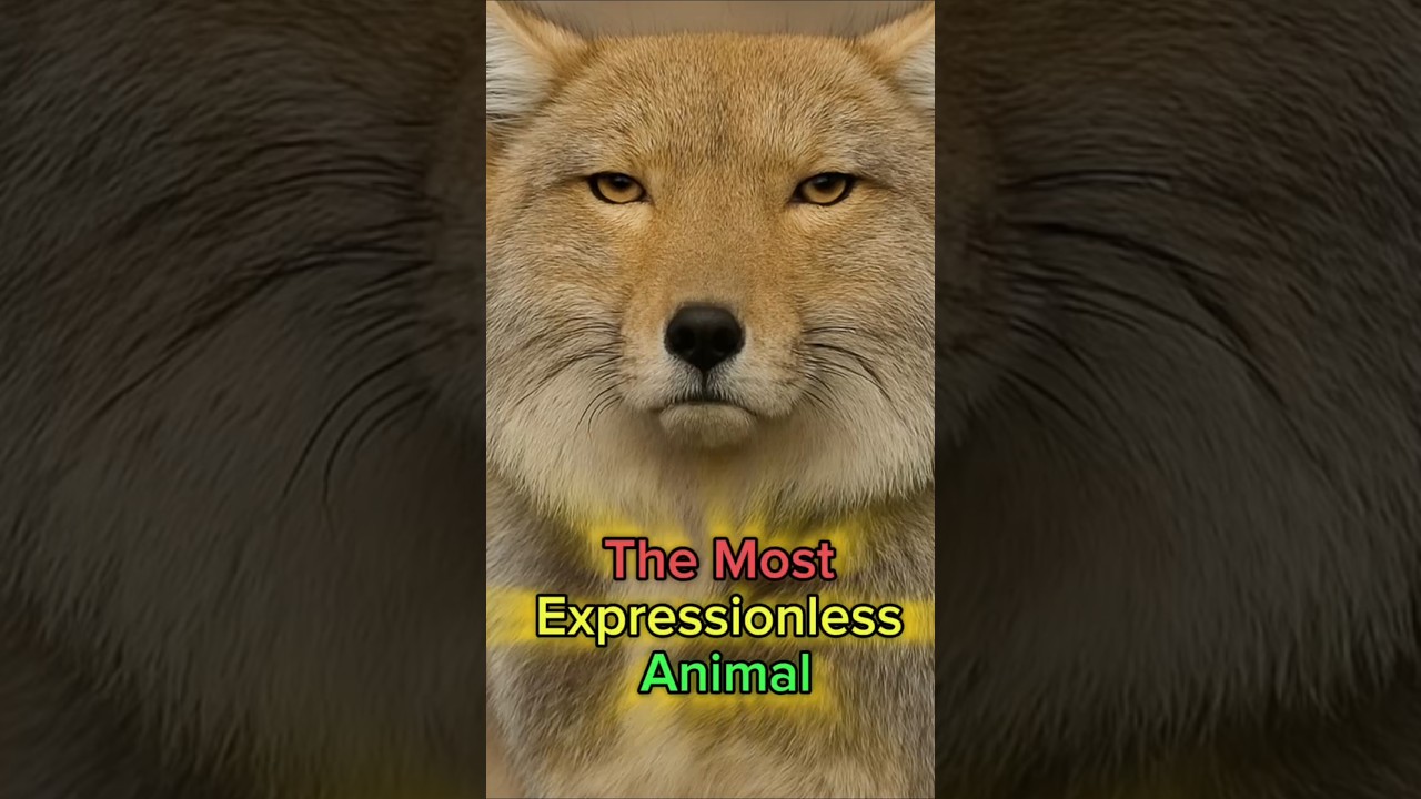 Meet the Fox With a Perfectly Square Face