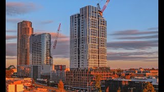 East Central Tower September Construction Update | Hickory