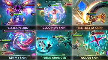 New Skins Gameplay! M7 PRIME, Patrick, Cecilion and more..