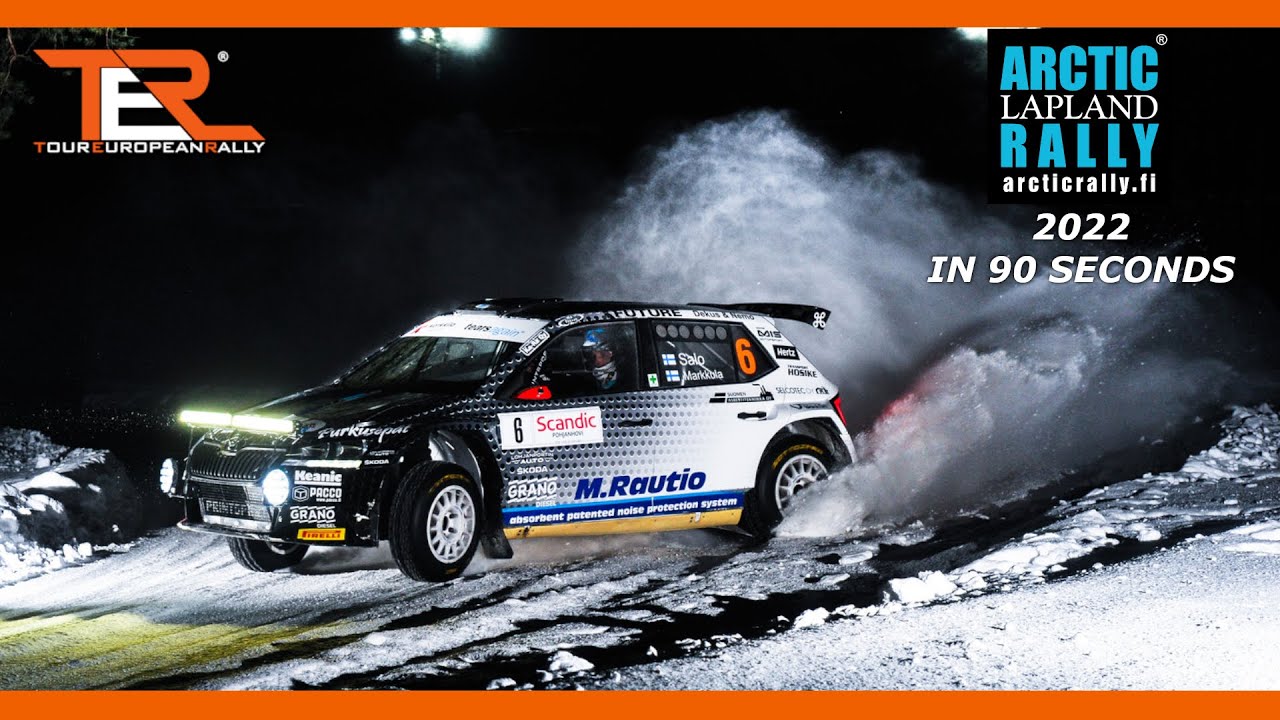 Arctic Lapland Rally 2022 in 90 Seconds...!