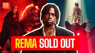 Rema plays to sold-out O2 Arena crowd in London