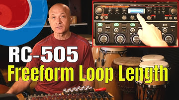 RC505 Loop Station - Free/Flexible Loop Lengths