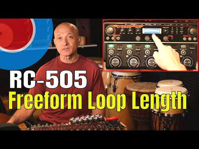 RC505 Loop Station - Free/Flexible Loop Lengths - YouTube