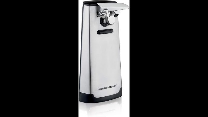 Hamilton Beach 2-in-1 Electric Automatic Can Opener for Kitchen with  Hands-Free Removable Walking Head, Cordless & Rechargeable, Easy-Clean  Detachable