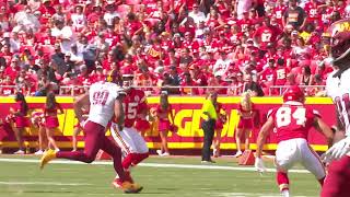 Patrick Mahomes Crazy Side Arm Throw Angle