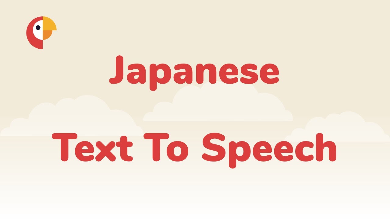 japanese text to speech