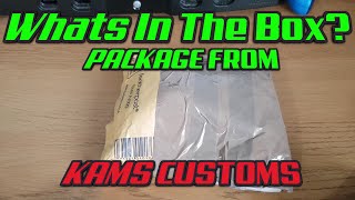 Whats In The Box?- Package From Kams Kustoms