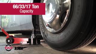 YAK 66/33/17 Ton 3-Stage Air Hydraulic Jack [Model 92007] by Equipment Supply Company 6,990 views 8 years ago 1 minute, 16 seconds