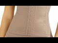 Faixa Abdominal Yoga Feminina com Colchetes e 6 Barbatanas