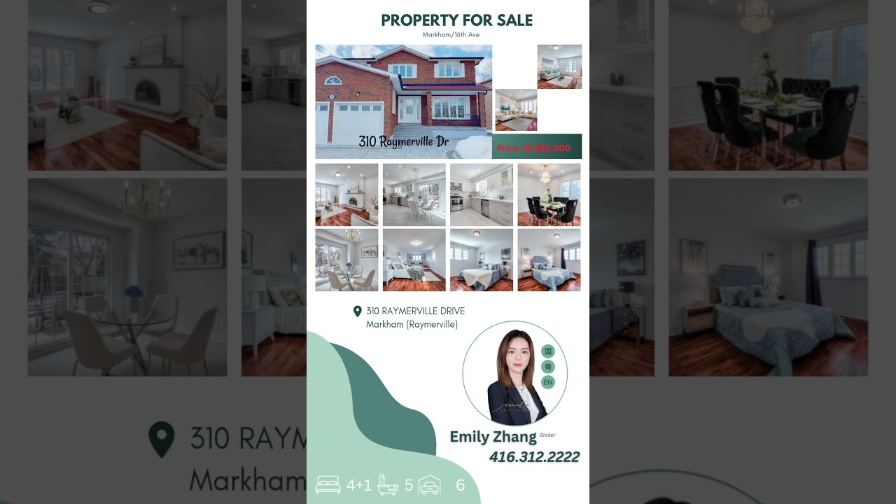 📍Renovated Luxury in Prime Raymerville | 4+1 Bed Detached on 61 Ft Lot