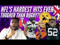 🇬🇧 BRITISH Rugby Fan Reaction To The HARDEST Most BRUTAL NFL Hits EVER - Whats Tougher NFL Or Rugby?