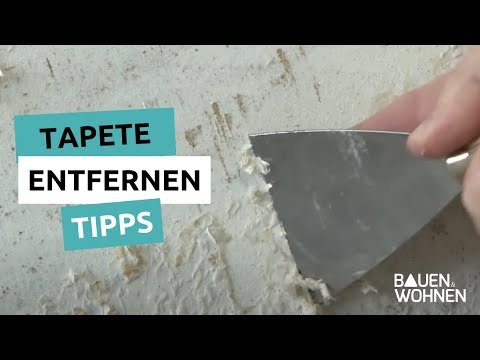 Tipps Tapeten entfernen