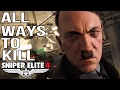 Sniper Elite 4 - All Ways To Kill Hitler - Target Fuhrer