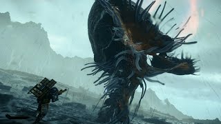 Giant BT Skull Boss (Machine Gun) - Death Stranding 2 On The Beach