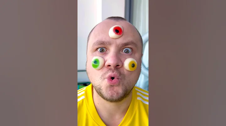 what ah oh with jelly eyeball #funny #comedy #funnyfamily #shorts