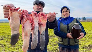 видео: Вы должны попробовать этот рецепт! Удивительные шашлычки из бычьего языка | Жизнь в сельской деревне картинка: Вы должны попробовать этот рецепт! Удивительные шашлычки из бычьего языка | Жизнь в сельской деревне