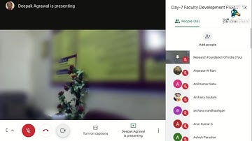 Day-7 Faculty Development Programme [FDP]