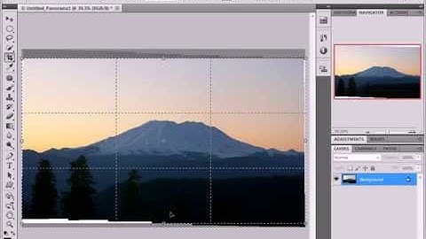 Stitching Photos Together for a Panoramic in Photoshop CS5