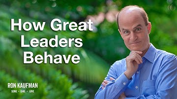 Model the Behavior You Want to See in Your Team