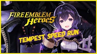 Tempest Trial Speed Run Invisible Ties (Otaks Galeforce Strat) | Fire Emblem Heroes