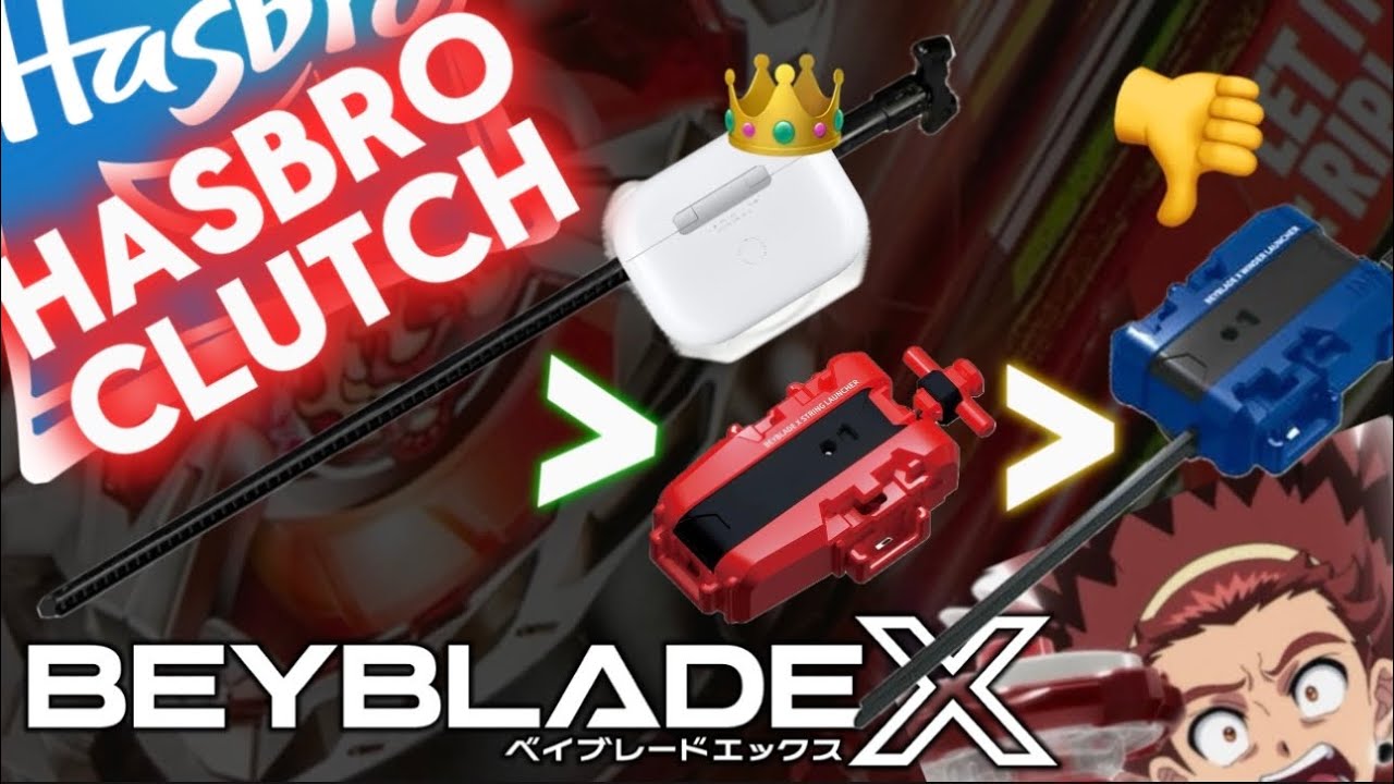 Hasbro AIRPOD LAUNCHER BEST STAMINA LAUNCHER🫢 Hasbro Beyblade X Hell ...