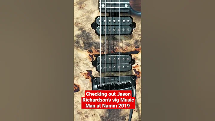 Checking out #jasonrichardson  sig Music Man at Na...