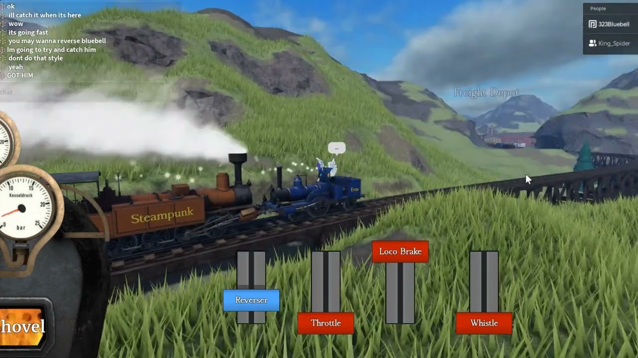 Runaway in Steam and Steel