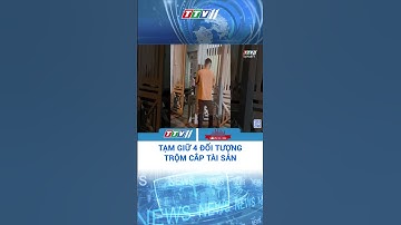Tạm giữ 4 đối tượng trộm cắp tài sản #Shorts